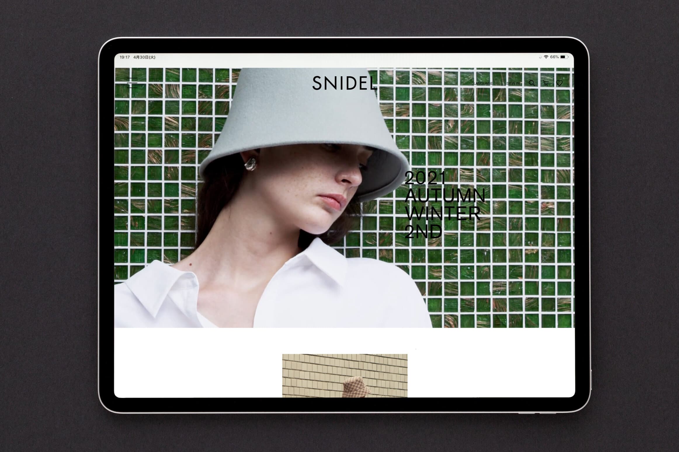 SNIDEL 21AW 2nd