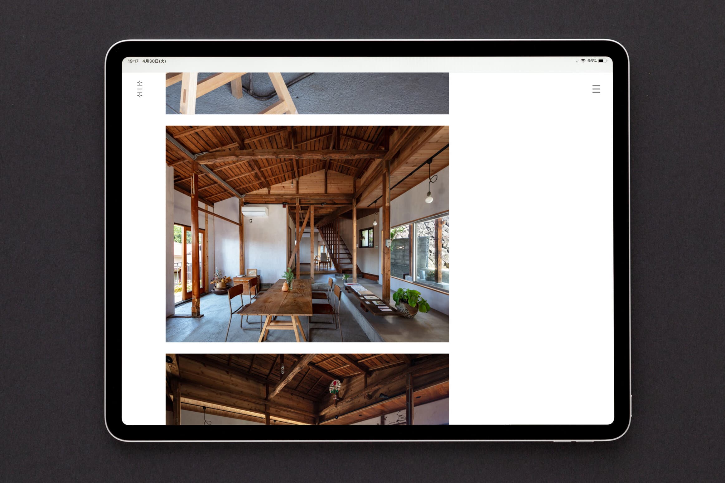 tomito architecture ウェブサイト
