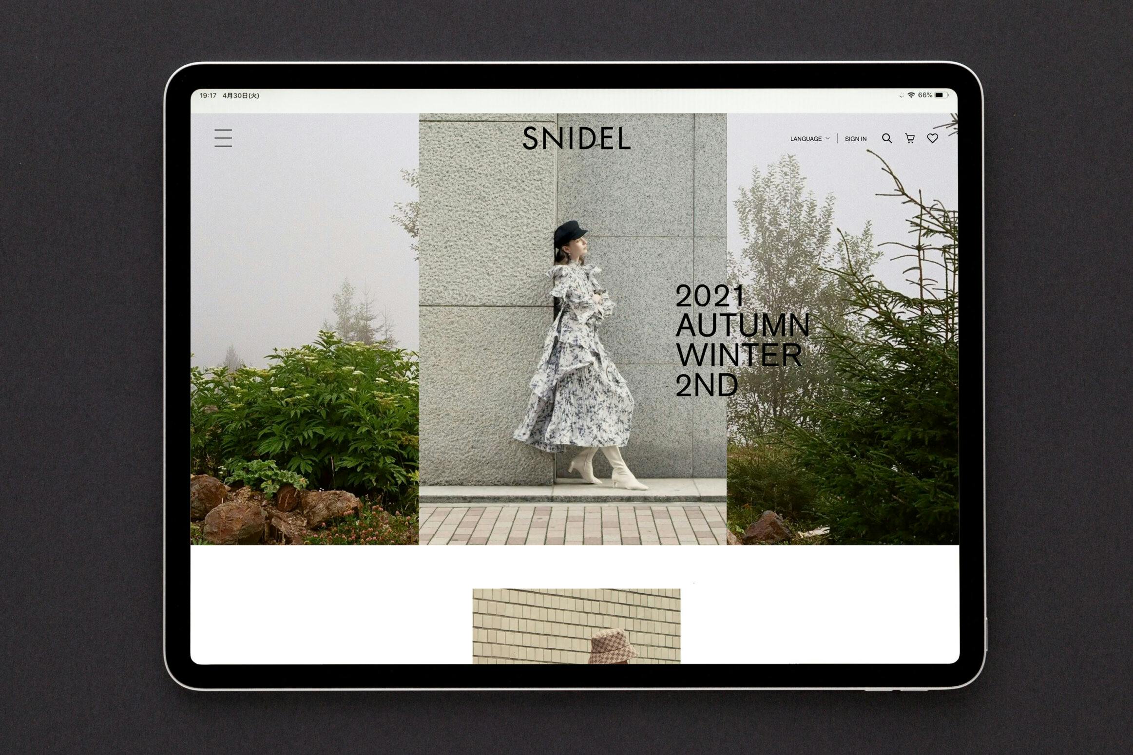 SNIDEL 21AW 2nd